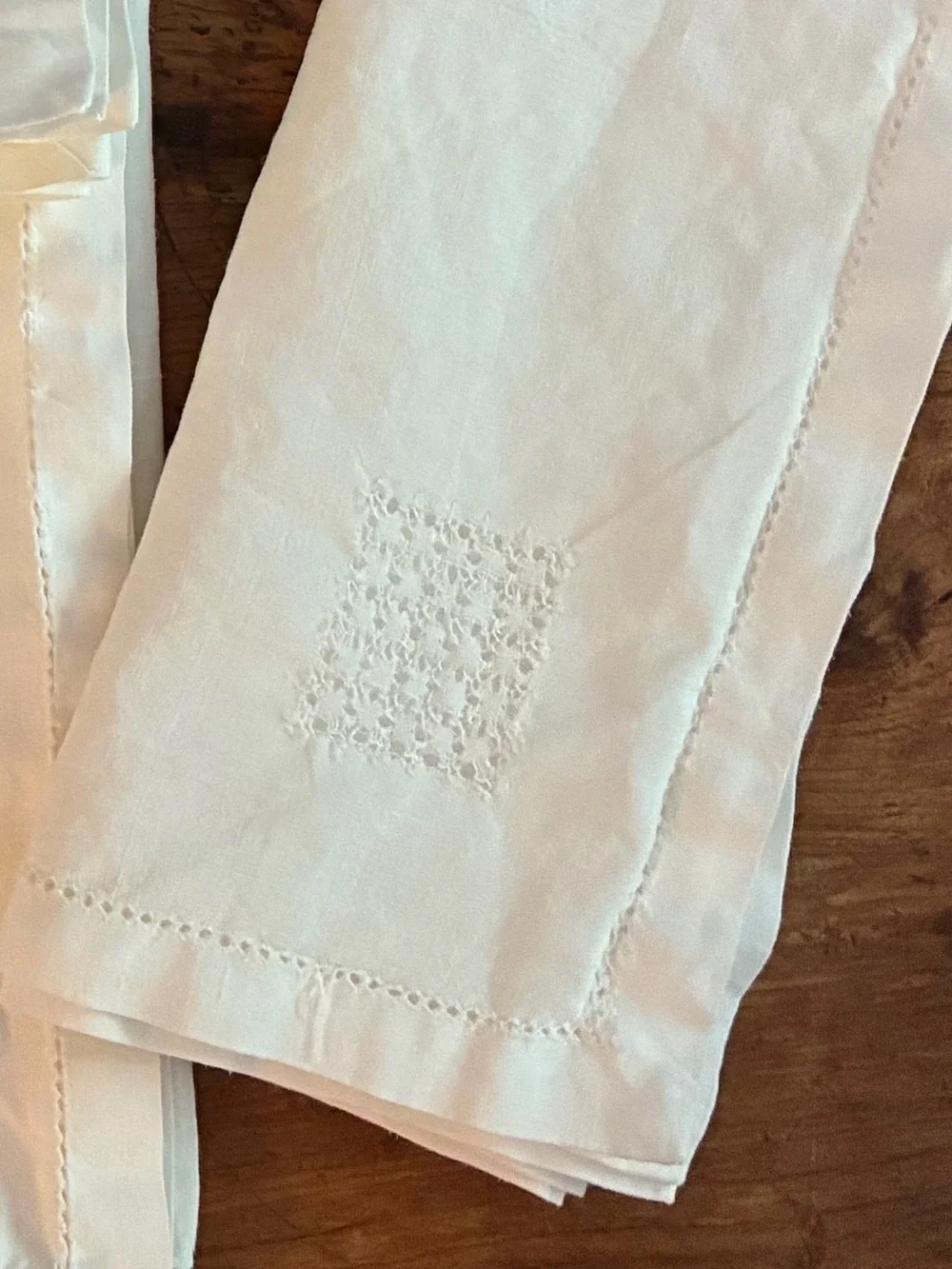 4 - Vintage 1900-1930’s Linen Napkins